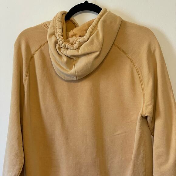 LIFE M drawstring hoodie long sleeve cream Kiss the Moon romantasy bohemian - Picture 6 of 7